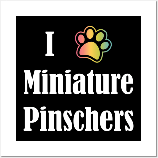 I Heart Miniature Pinschers | I Love Miniature Pinschers Posters and Art